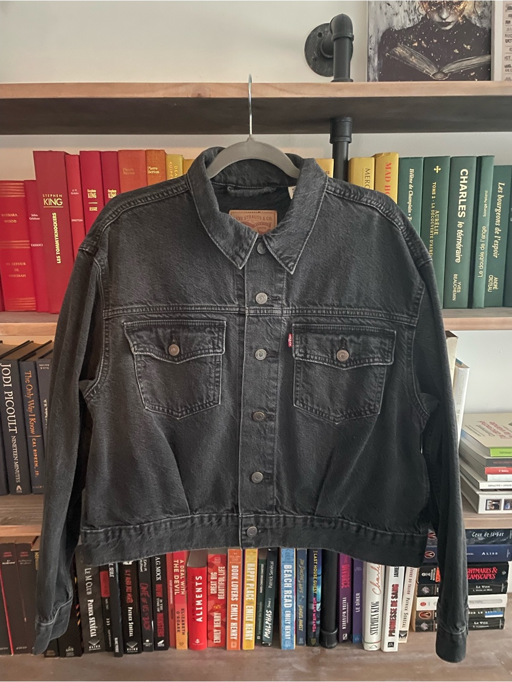 Levi's women’s Black Denim Trucker Jacket